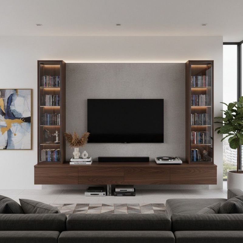 Entertainment Center Assembly